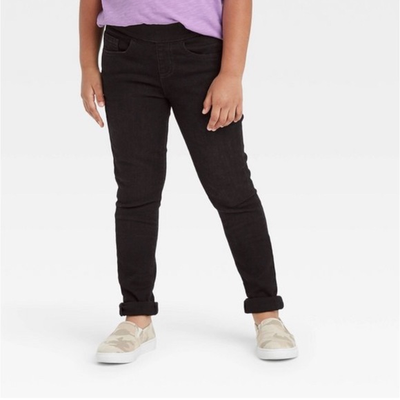 Cat and Jack black slim jegging size 14 - Picture 3 of 3